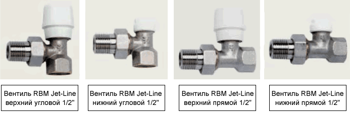 Вентиль RBM Jet-Line